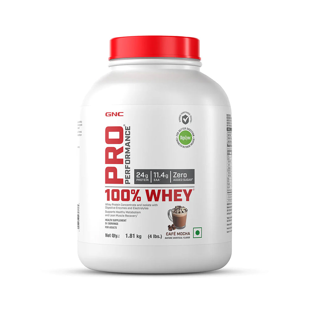 GNC Pro Performance 100% Whey Protein 4 lbs (1.8 Kg)
