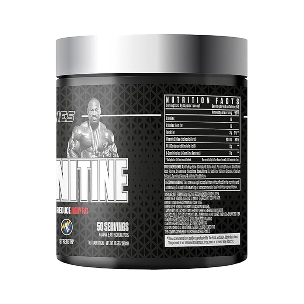 Dexter Jackson (Black Series) CLA + Carnitine Powder | Fat Loss & Energy Support | Non-Stimulant Cutting Formula (50 Servings)