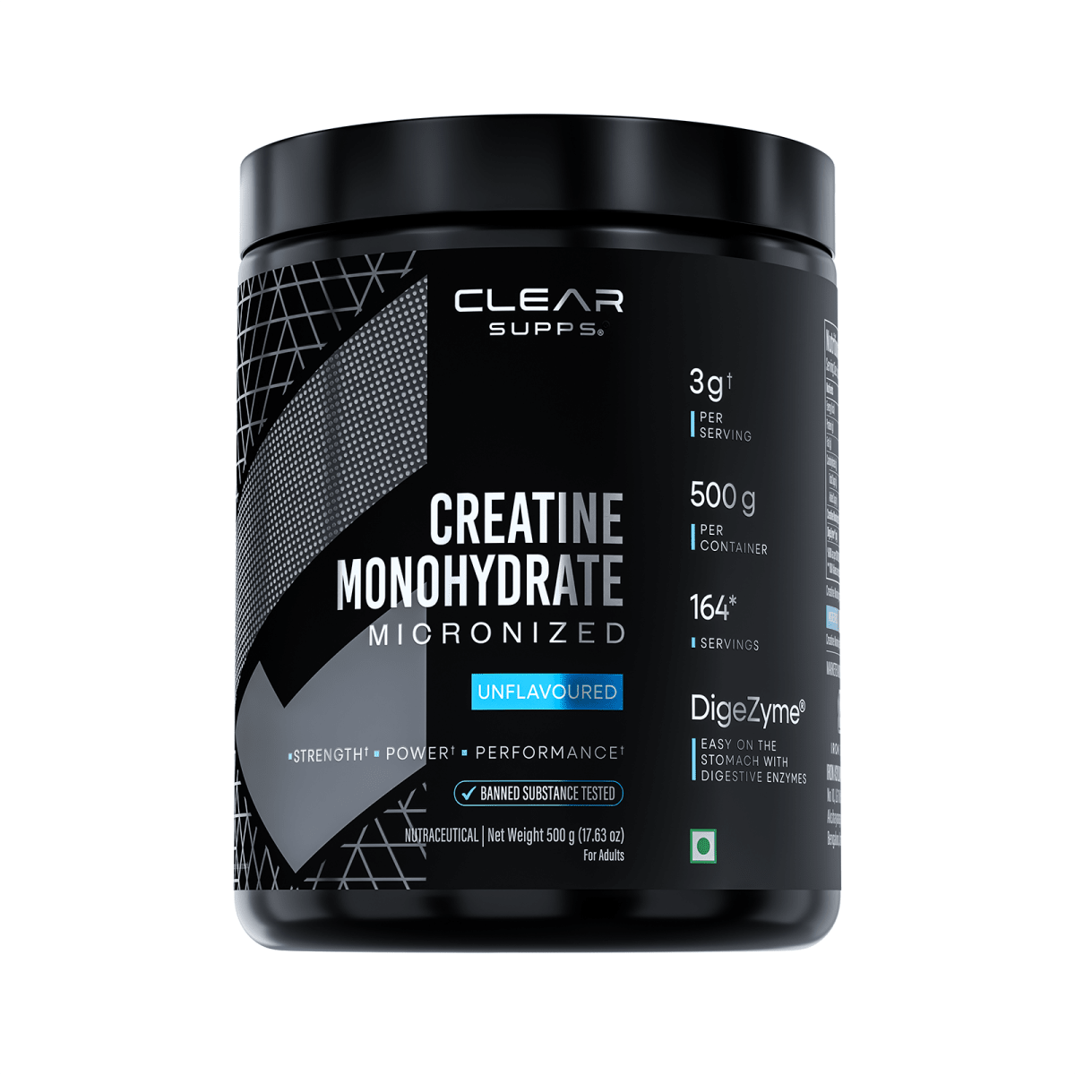 Clear Supps Creatine Monohydrate