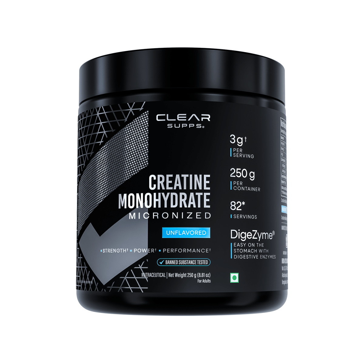Clear Supps Creatine Monohydrate