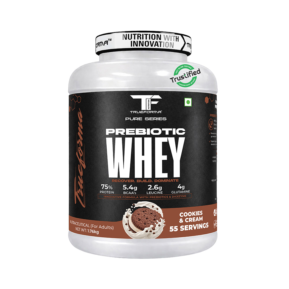 Trueforma® 100% whey with prebiotics & added digestive enzymes