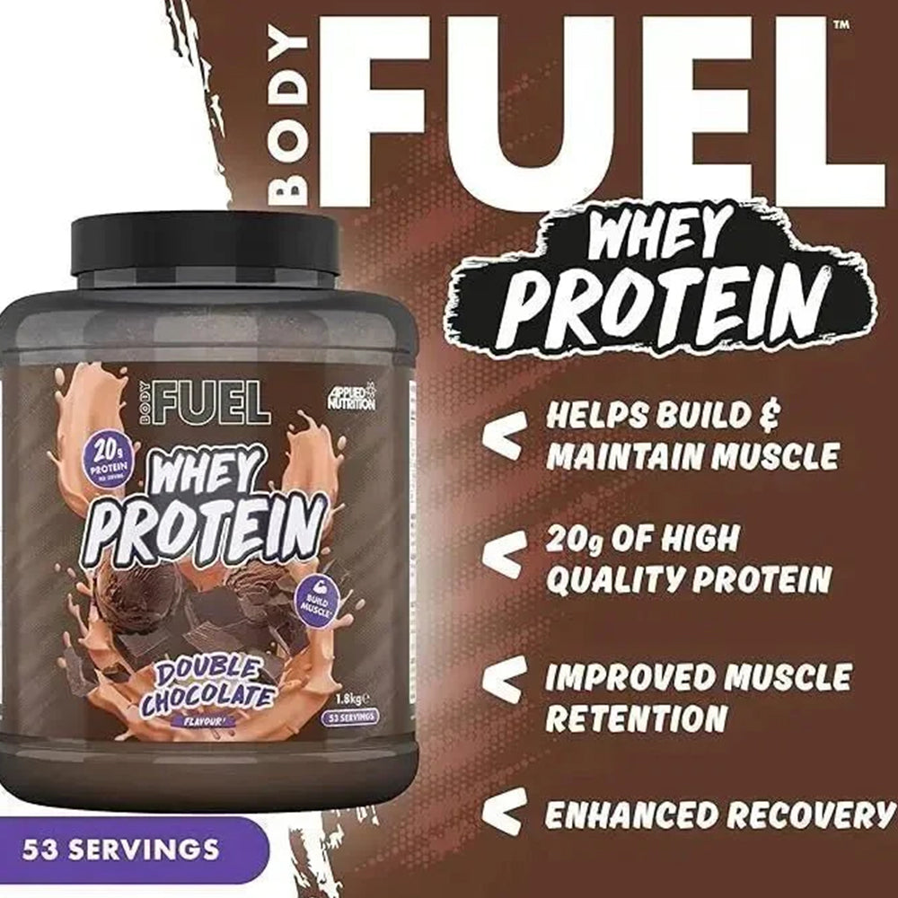 Body Fuel Whey Protein 1.8kg | 20g Protein Per Serving | 53 Servings