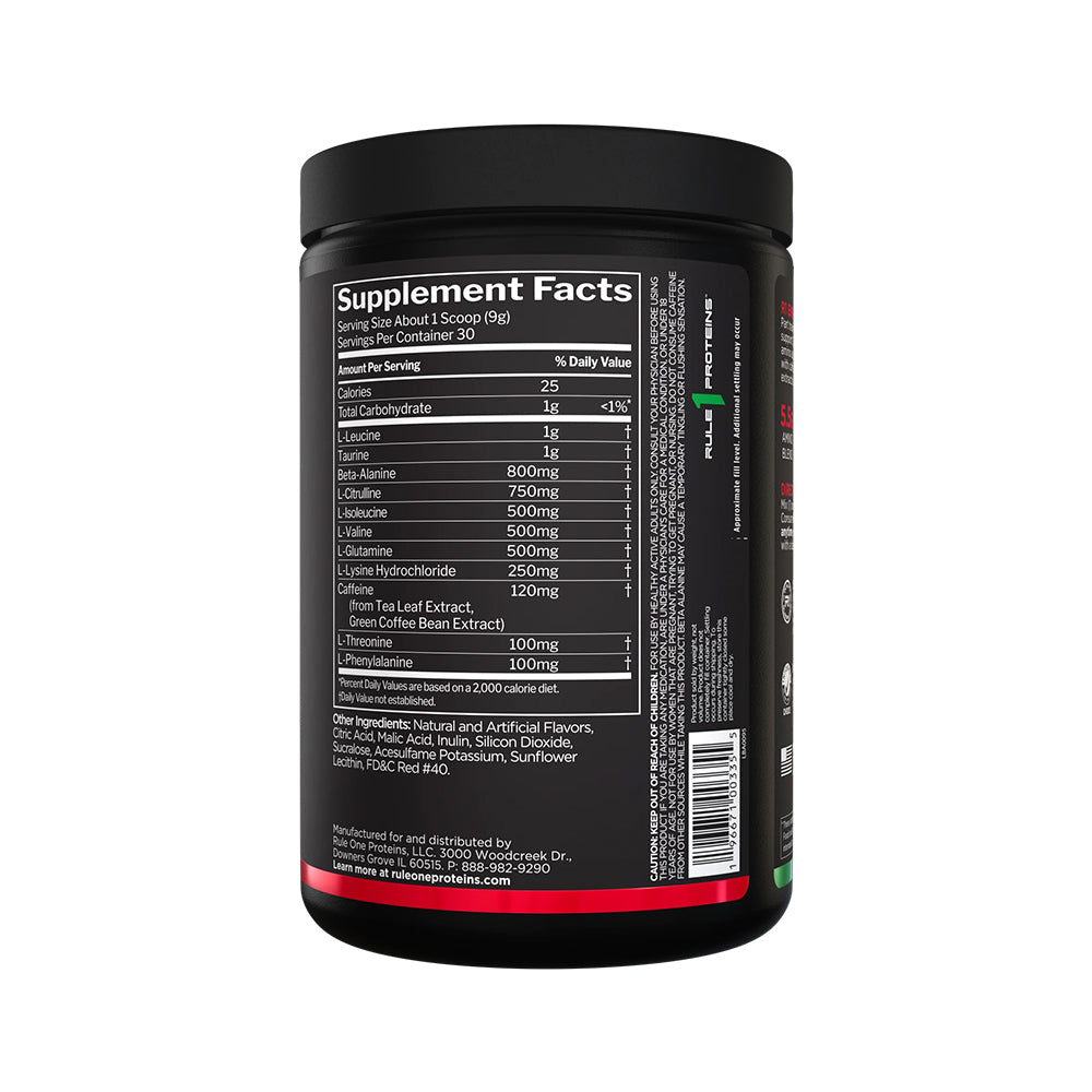 Rule1 Energized Amino, 30Servings.