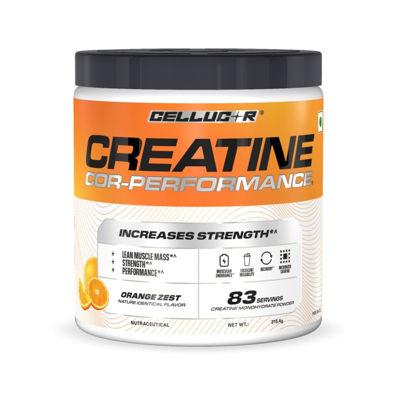 Cellucor Creatine Cor-Performance | 83 serves| From the Makers of C4 | Micronized for Rapid absorption | Increases Muscle Strength & Performance
