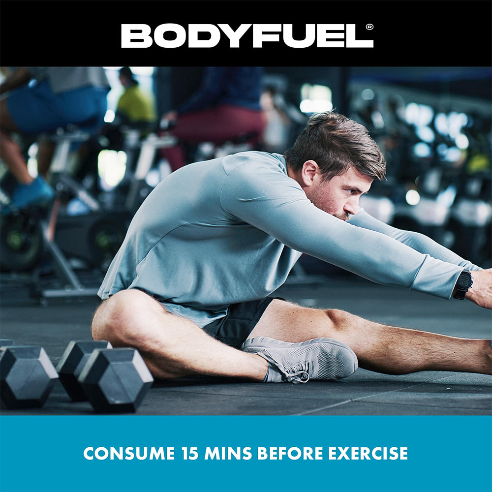 BodyFuel Pre-Workout High Performance Blue Raspberry 40 Servings | Energy, Focus & Pump Support