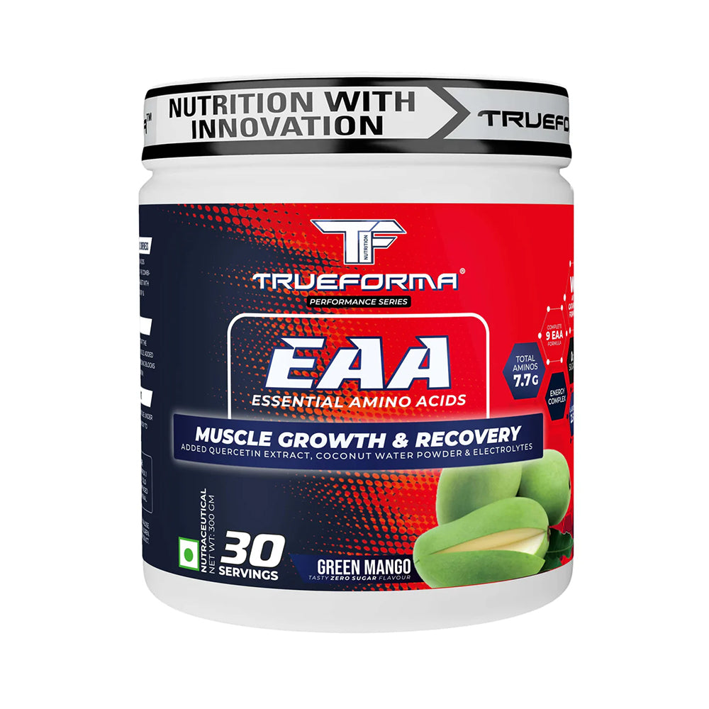 EAA Essential Amino Acids Powder | Muscle Recovery, Growth & Hydration | BCAA + Electrolytes | 30 Servings | Trueforma