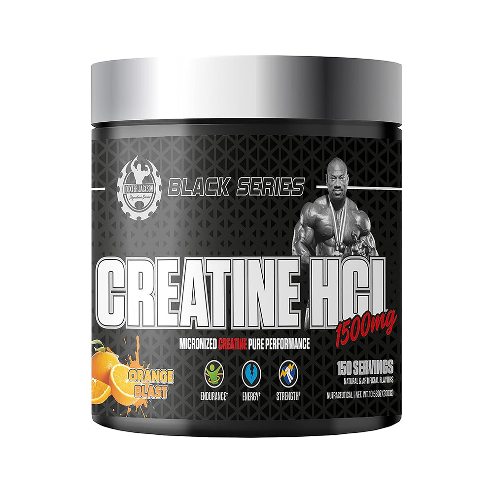 Dexter Jackson Black Series Creatine HCL 1500mg | High Absorption Creatine | Strength & Performance Booster