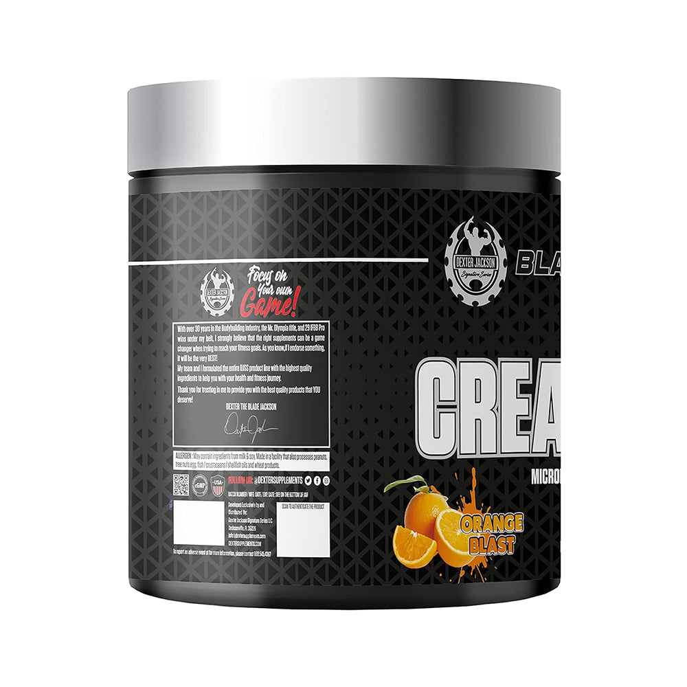 Dexter Jackson Black Series Creatine HCL 1500mg | High Absorption Creatine | Strength & Performance Booster