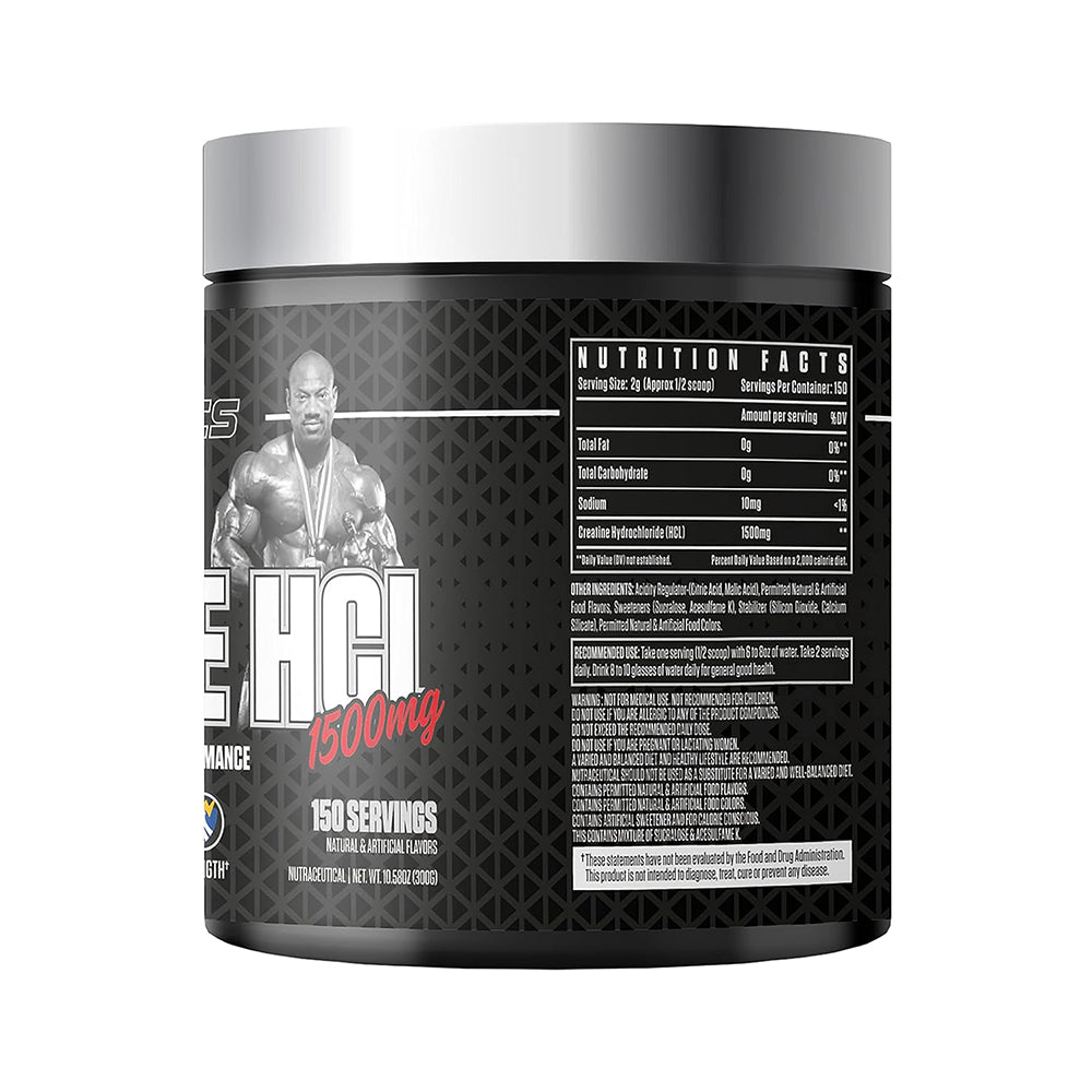 Dexter Jackson Black Series Creatine HCL 1500mg | High Absorption Creatine | Strength & Performance Booster