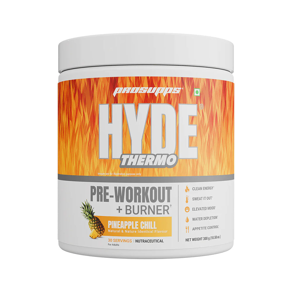 ProSupps Hyde Thermo Pre-Workout | Fat Burner + Energy Booster | 150mg Caffeine | Weight Loss & Performance (30 Servings)