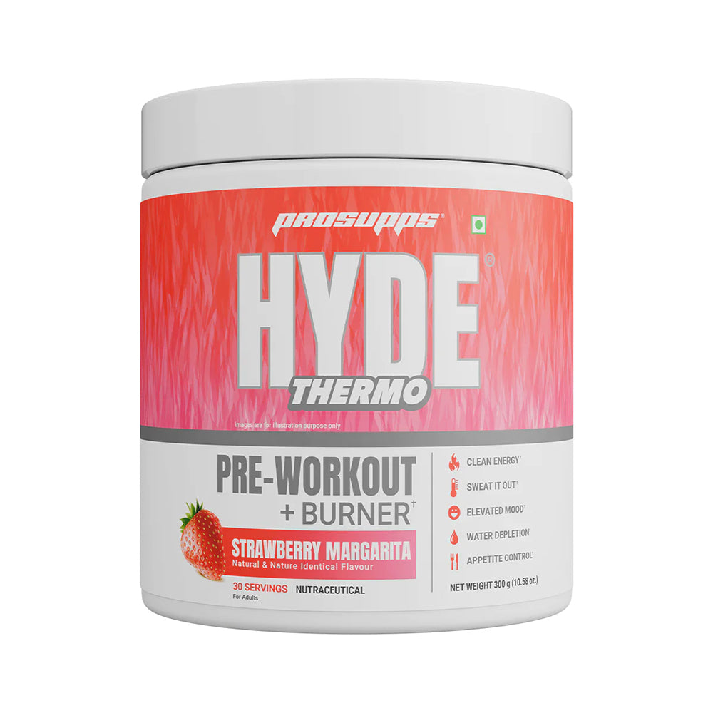 ProSupps Hyde Thermo Pre-Workout | Fat Burner + Energy Booster | 150mg Caffeine | Weight Loss & Performance (30 Servings)