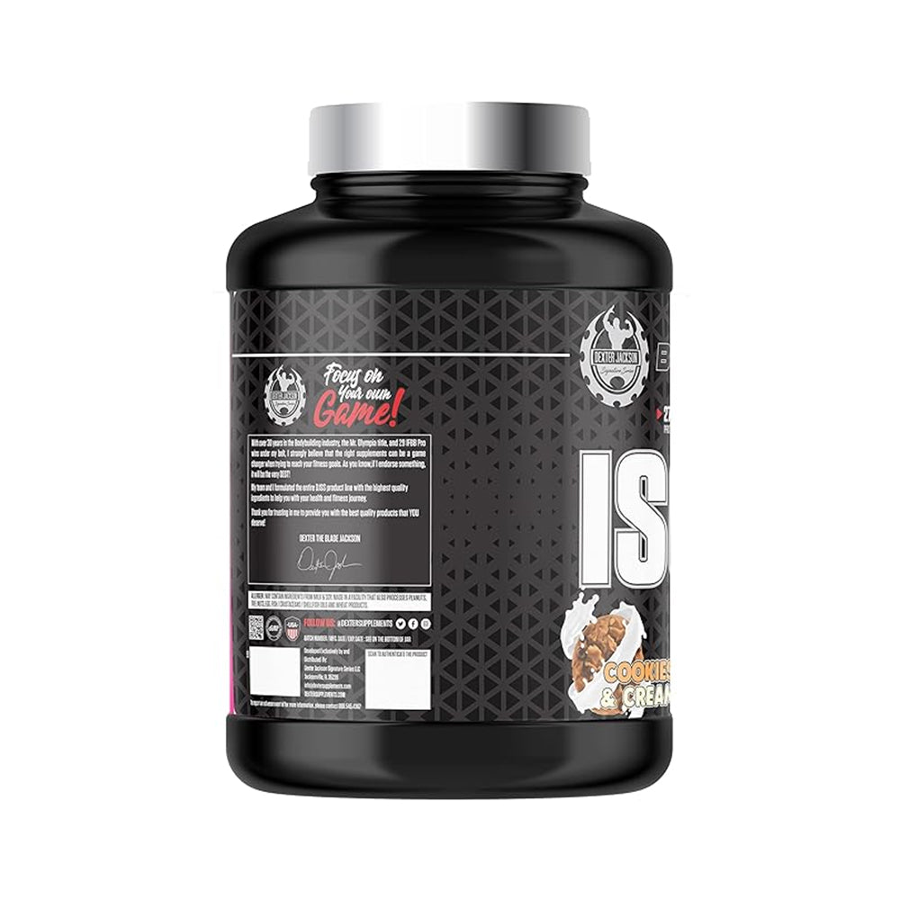 Dexter Jackson Black Series Whey Isolate 5lbs, 2.27kg