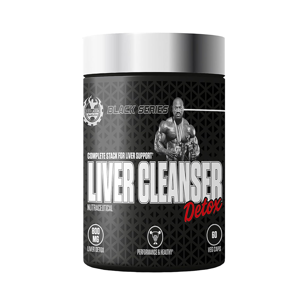 Dexter Jackson Liver Cleanser Detox Supplement | Liver Support, Antioxidant & Daily Detox Formula (60 Veg Capsules)
