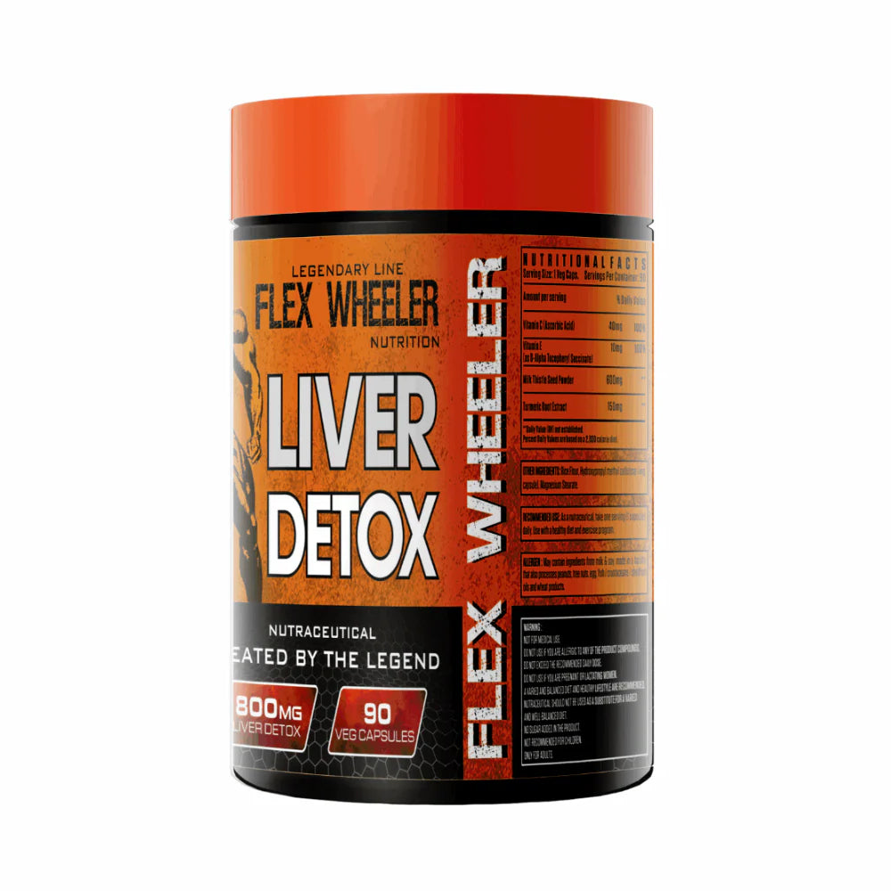 Flex Wheeler Liver Detox Capsules | Daily Liver Support Supplement