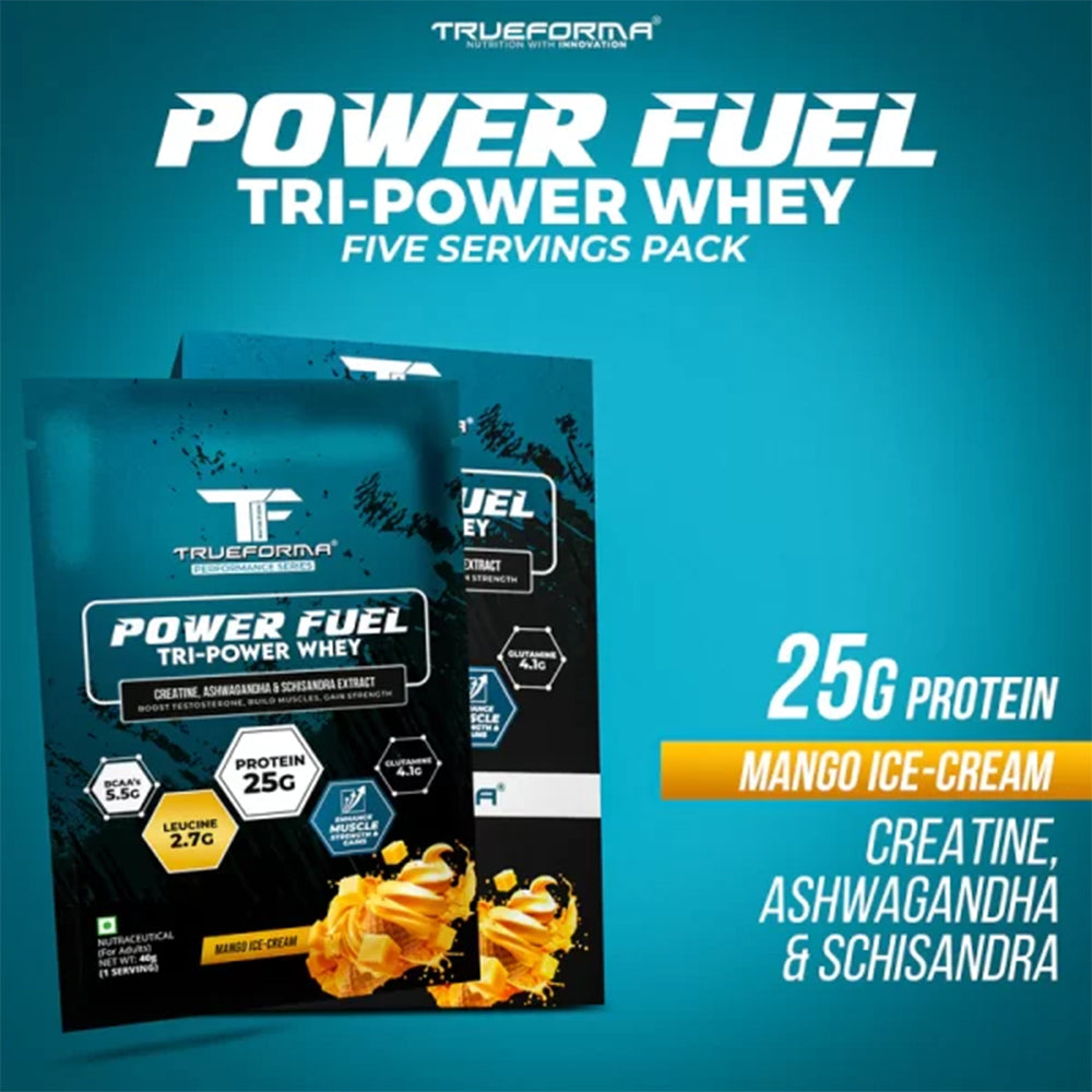 Trueforma® Power Fuel – Whey Protein With Creatine, Ashwagandha & Schisandra Extract