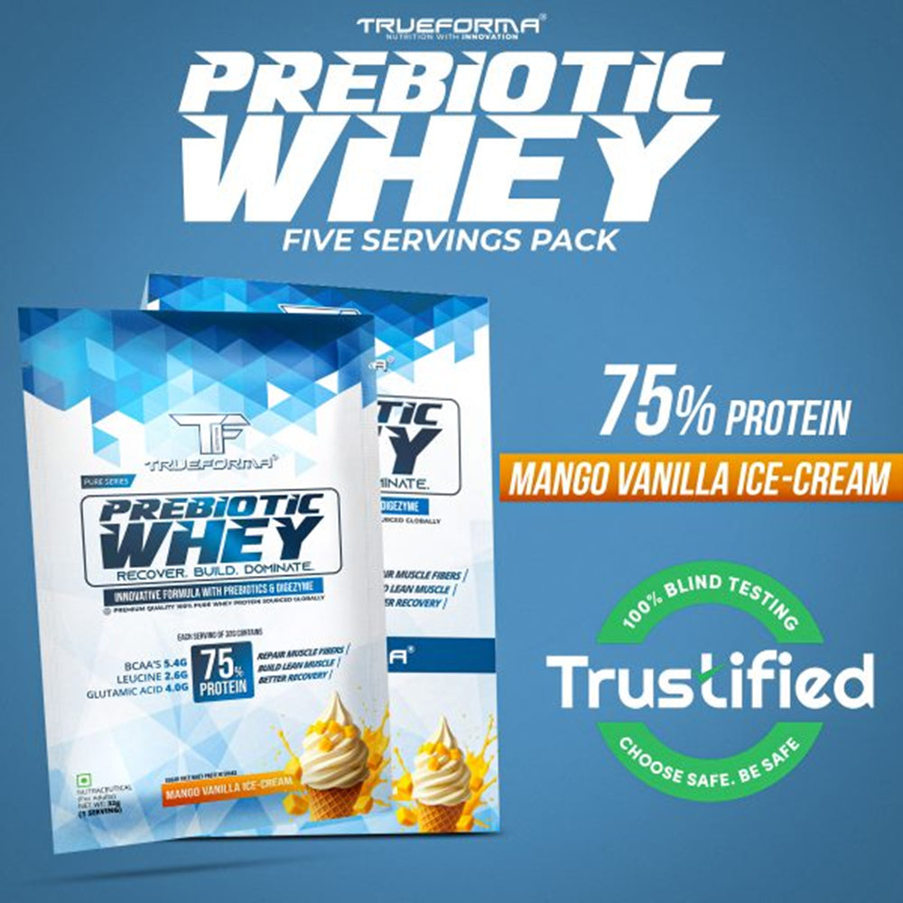 Trueforma® 100% whey with prebiotics & added digestive enzymes