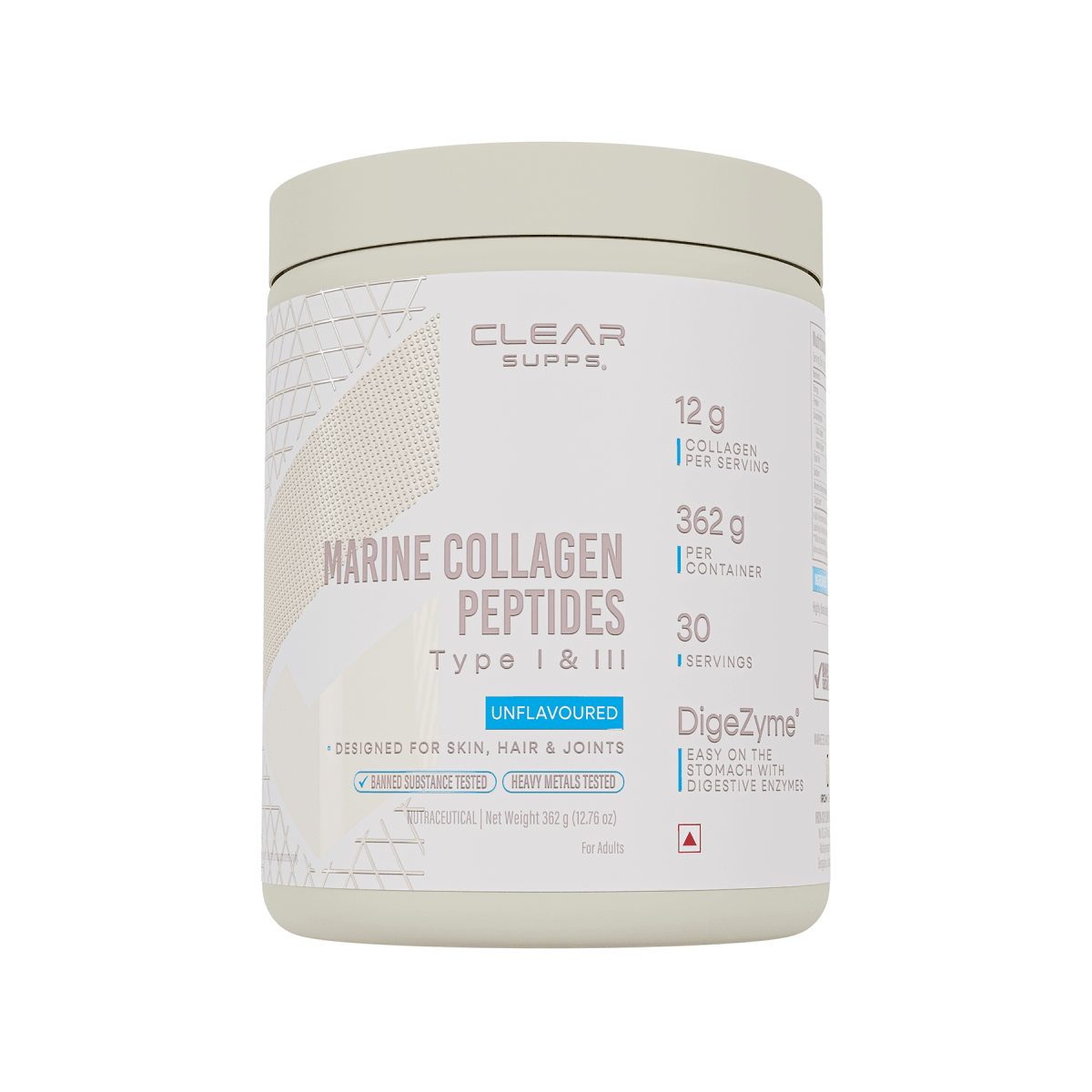 Clear Supps Marine Collagen Peptides | 30 Servings