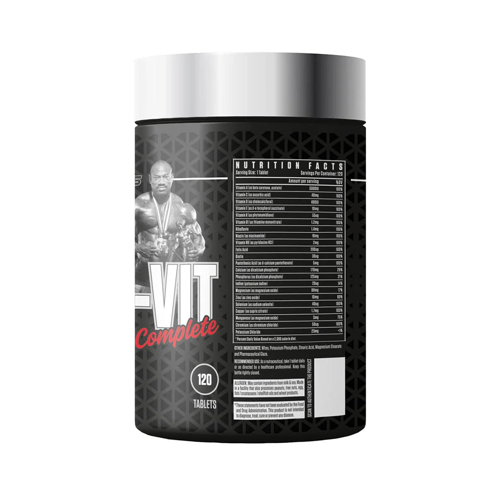 Dexter Jackson Multivitamin Tablets for Men & Women | Multi-Vit Complete Daily Supplement