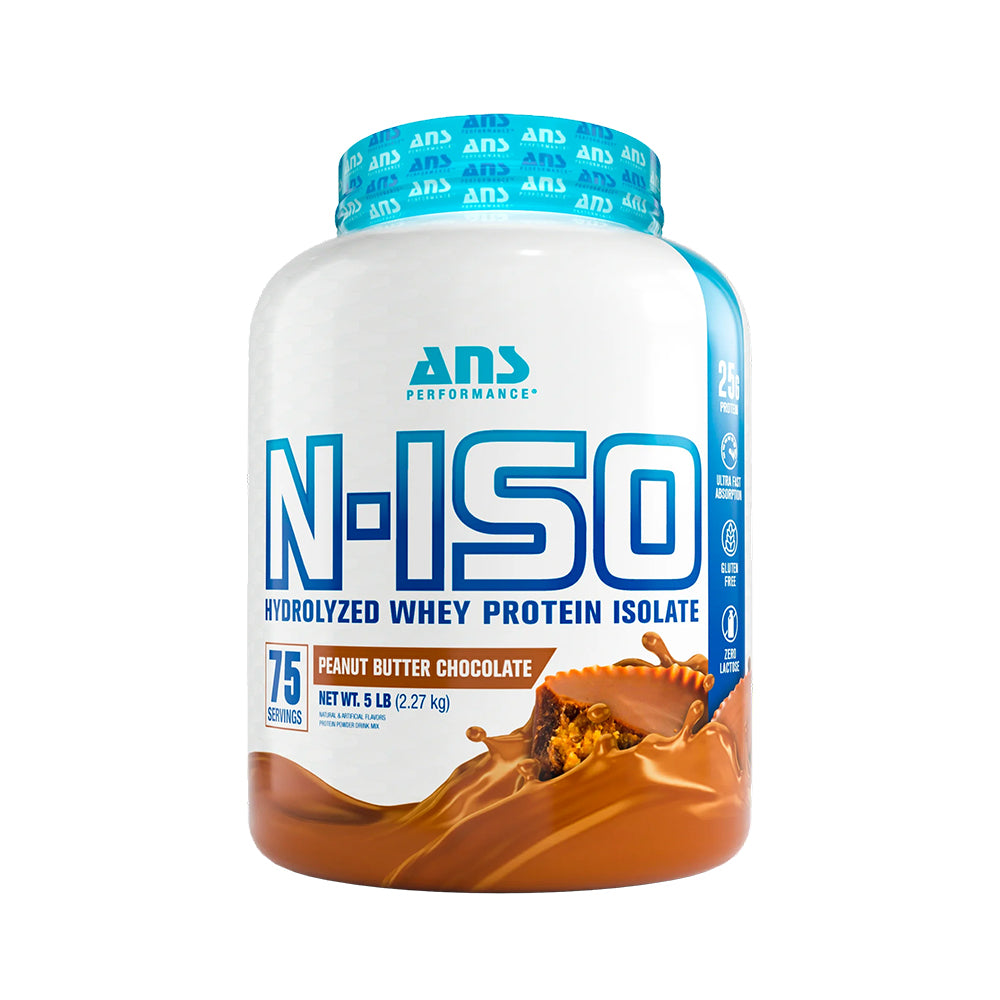 ANS N-ISO Hydrolyzed Whey Protein Isolate | 25g Protein | Fast Absorption Lean Muscle Formula