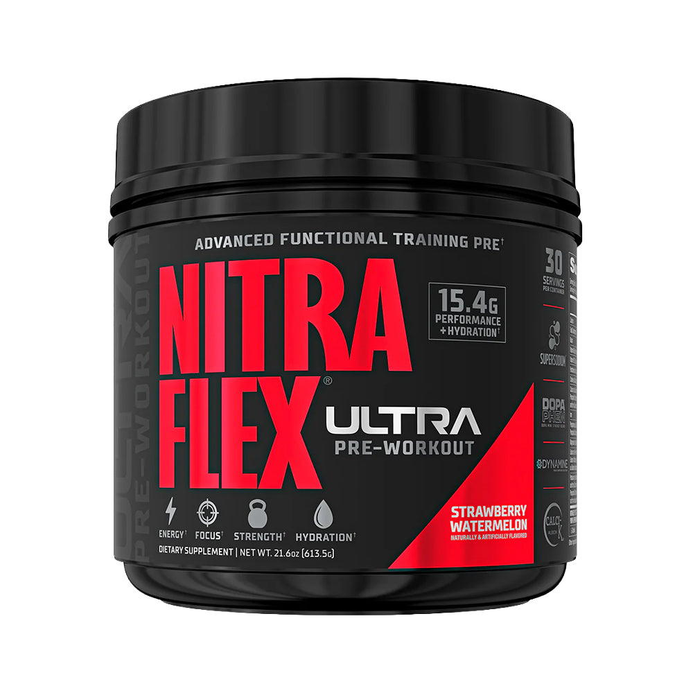 Nitraflex Ultra Pre Workout Powder | Energy, Focus, Strength & Hydration Formula – 30 Servings