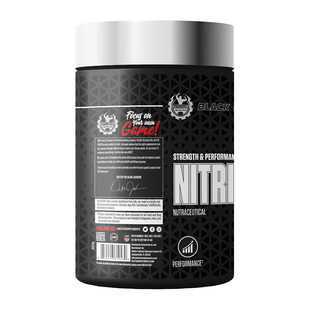 Dexter Jackson Black Series Nitrix Oxide Booster 120 Tablets
