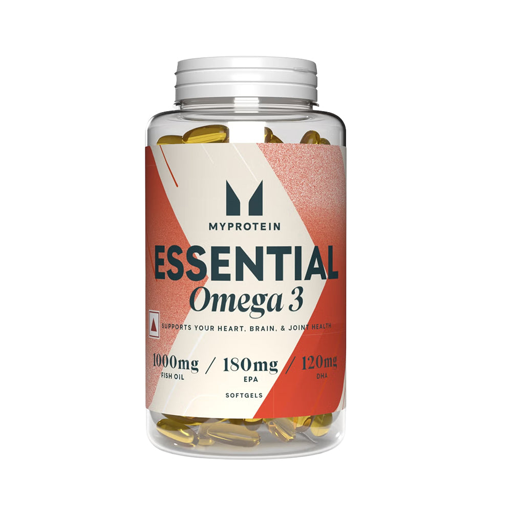 MyProtein Essential Omega 3 Fish Oil Softgels | EPA & DHA | Heart, Brain & Joint Support