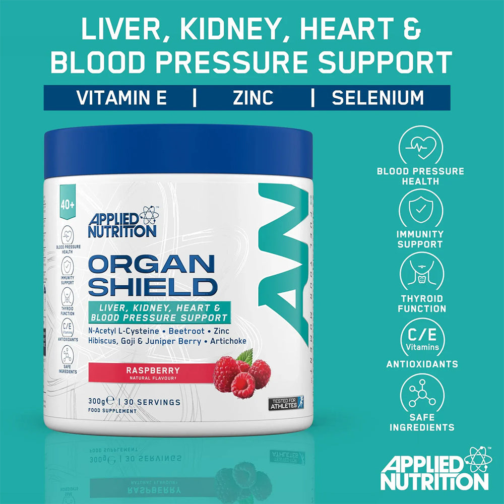 Applied Nutrition Organ Shield | Liver, Kidney, Heart & Blood Pressure Support