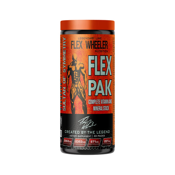 Multivitamin Pack for Men & Athletes | Flex Wheeler Flex Pak Daily Nutrition Stack