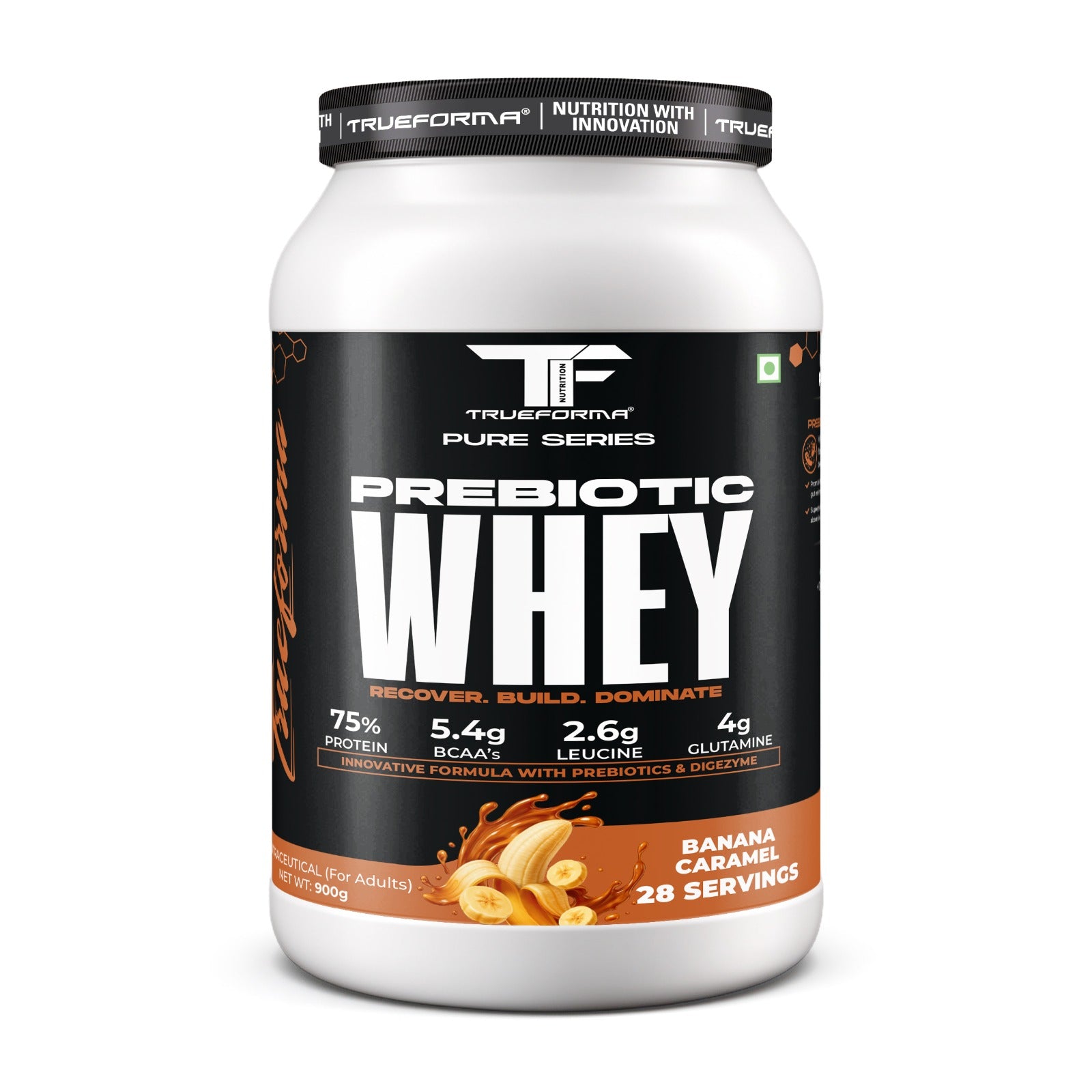 Trueforma® 100% whey with prebiotics & added digestive enzymes