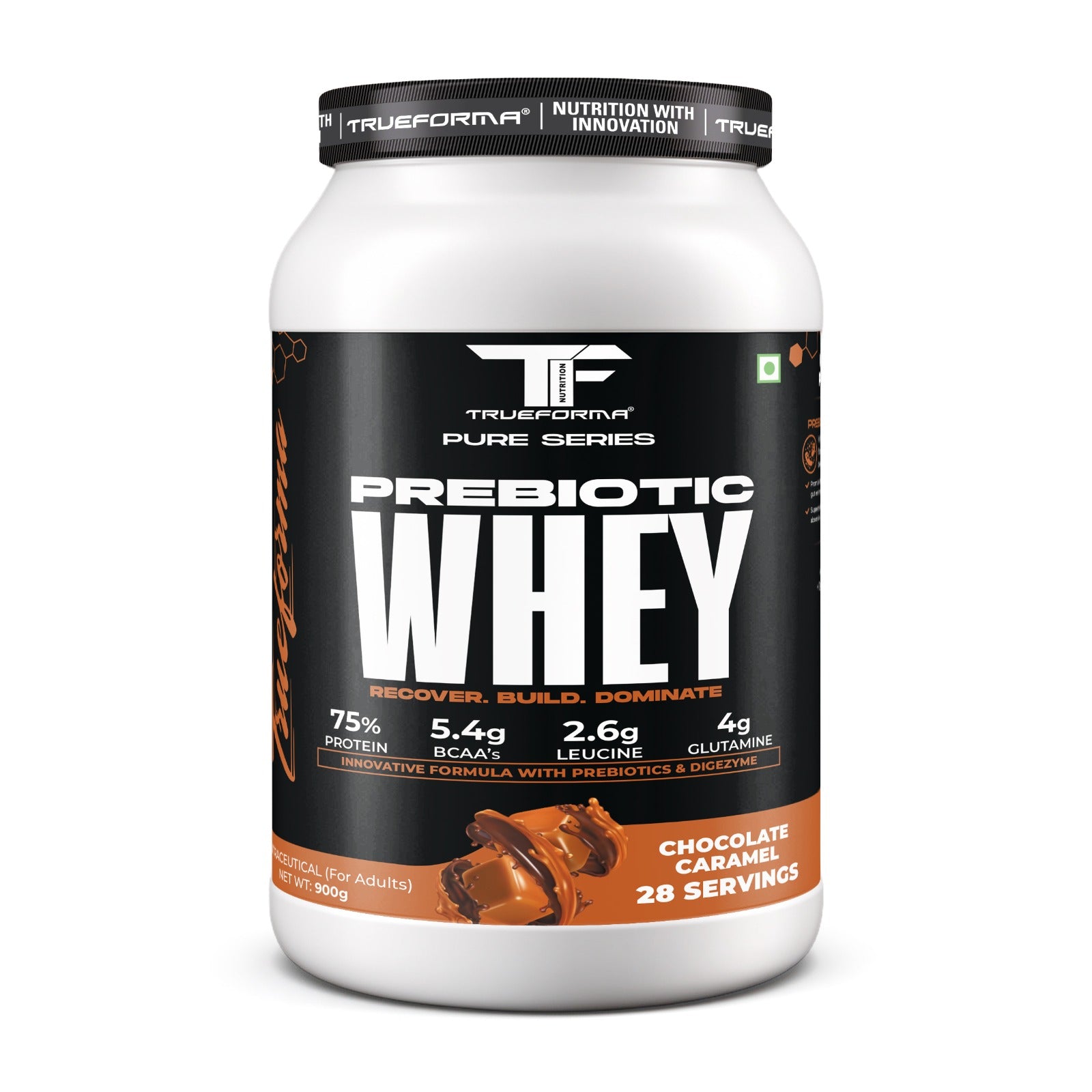 Trueforma® 100% whey with prebiotics & added digestive enzymes