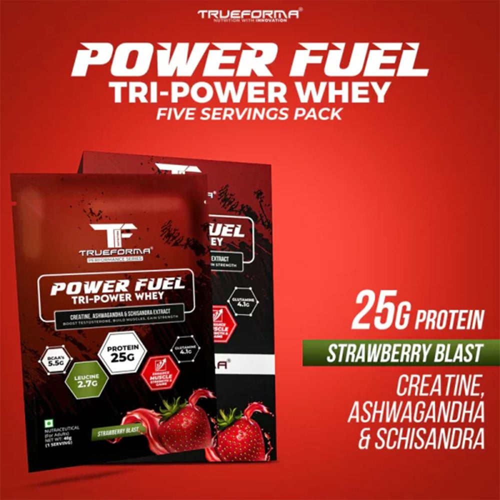Trueforma® Power Fuel – Whey Protein With Creatine, Ashwagandha & Schisandra Extract