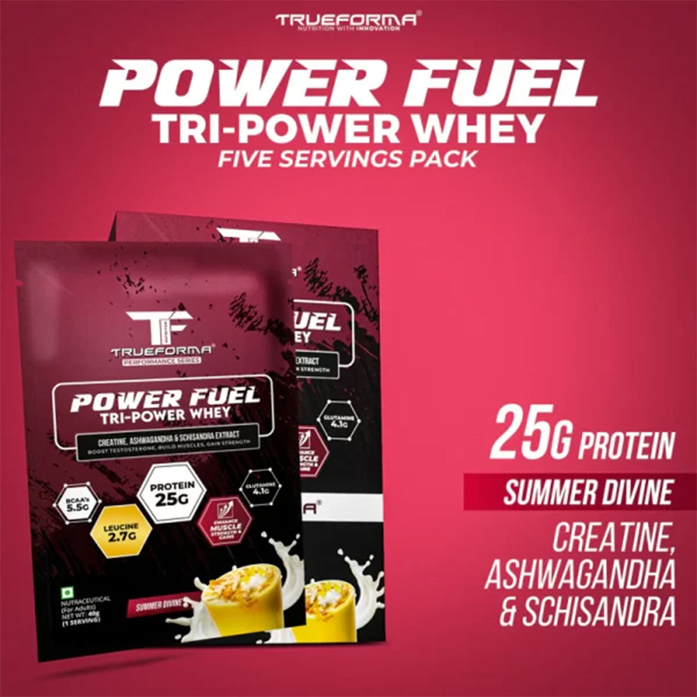 Trueforma® Power Fuel – Whey Protein With Creatine, Ashwagandha & Schisandra Extract