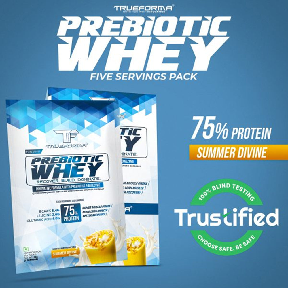 Trueforma® 100% whey with prebiotics & added digestive enzymes