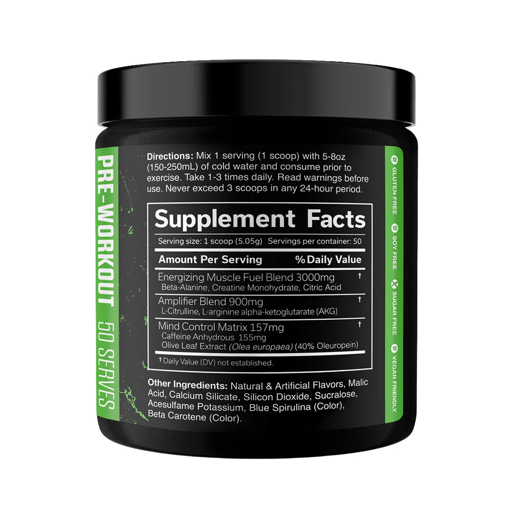 The Curse Pre-Workout | Energy, Focus & Pump Formula | 50 Servings