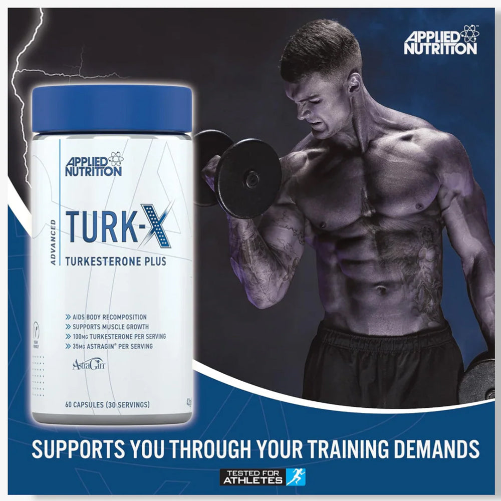 Applied Nutrition TURK-X Turkesterone Plus | Advanced Muscle Support Capsules