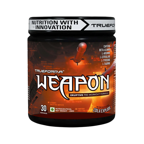 Trueforma® Weapon – Eruptive Pre-Workout Formula