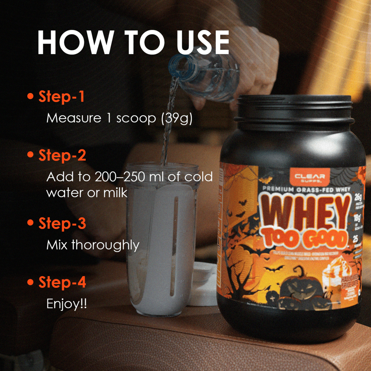 Clear Supps Whey Too Good