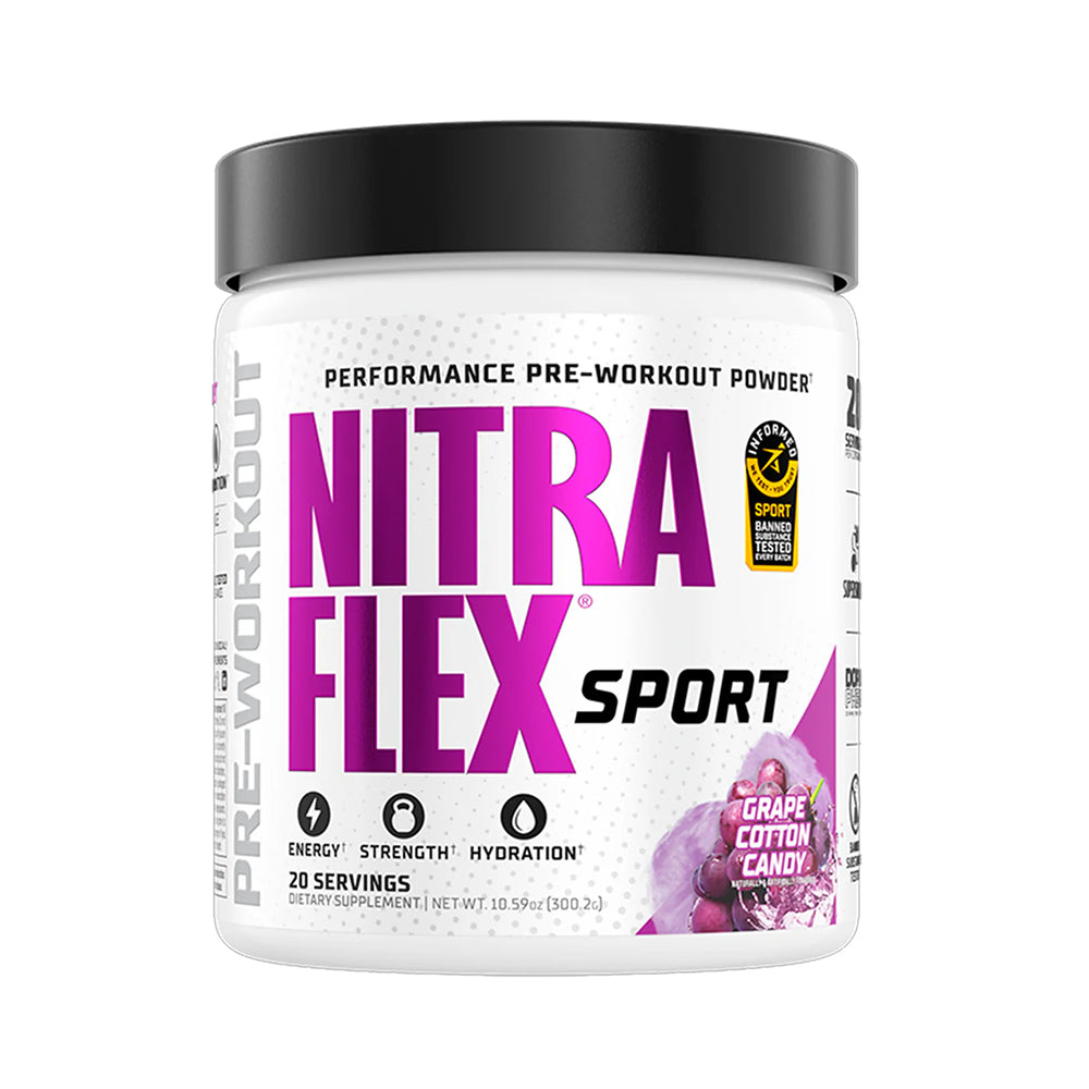 GAT Sport Nitraflex Sport Pre Workout Powder | Energy, Strength & Hydration Support – 20 Servings
