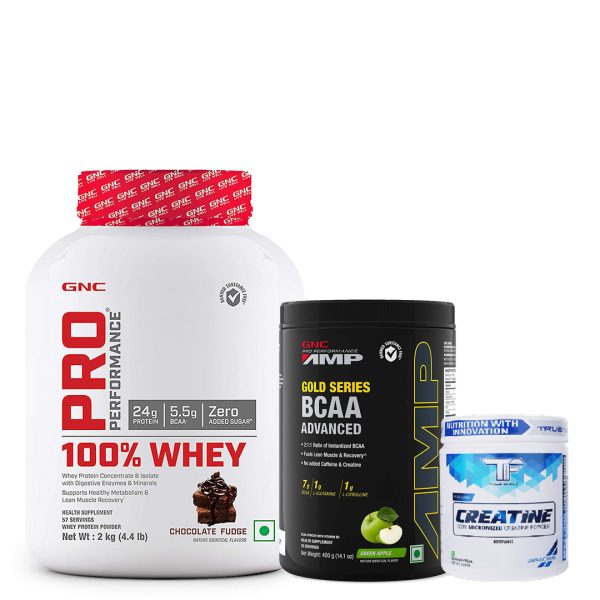 GNC-whey-GNC-Bcaa-Trueforma-Creatine-combo