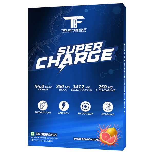 super charge pink lemonade front